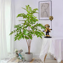 Large artificial ficus branch for indoor and outdoor decoration