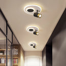 Surface mounted LED spotlight for pathway and porch