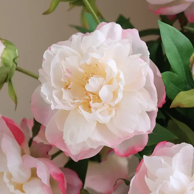 Silk artificial flowers for café and restaurant decoration