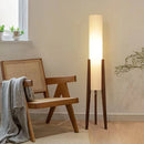 Korean style wooden LED floor lamp