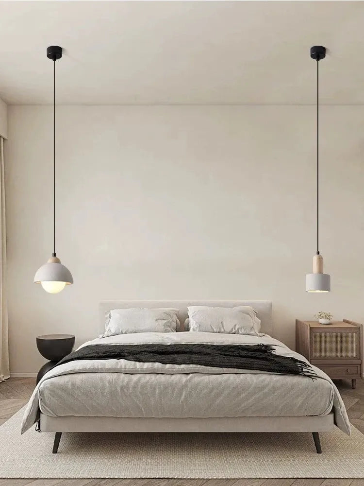 Designer cement pendant light for modern and decorative interiors