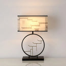 Retro Chinese-style bedside lamp for interior decoration