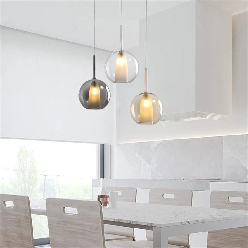 Modern nordic designer pendant light for versatile indoor use
