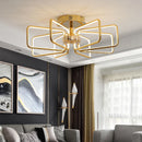 Modern aluminium ceiling light for elegant and simple lighting