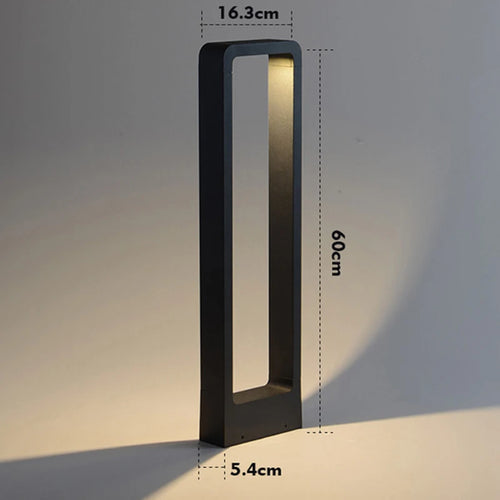 High brightness LED garden lamp for outdoor use - vue 5 sur 9