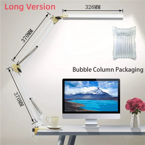 LED desk lamp with clamp 10W - vue 18 sur 18