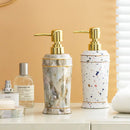 ceramic soap dispenser for shower gel and disinfectant