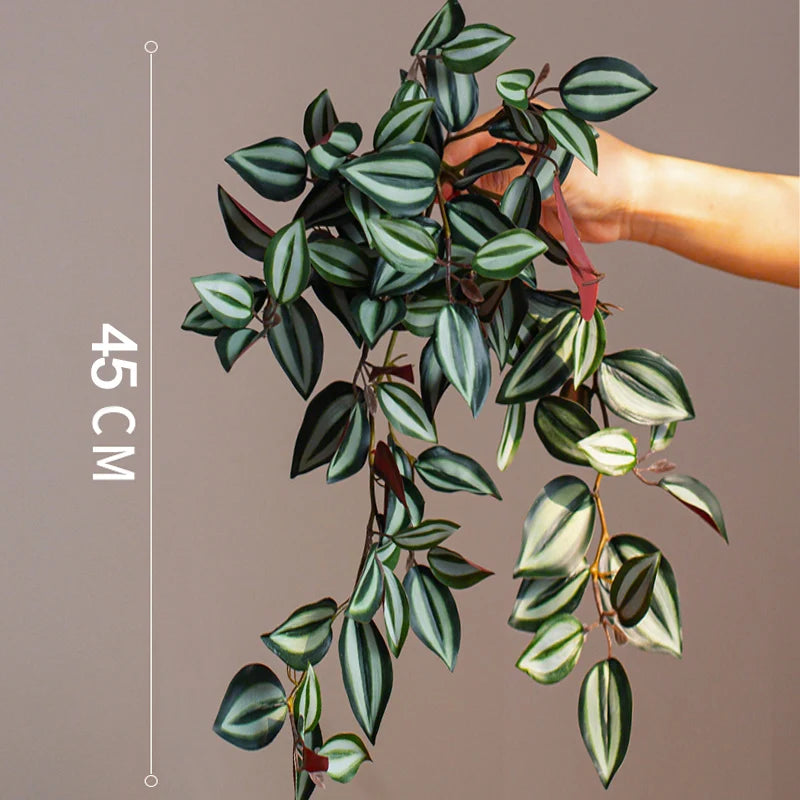 Artificial hanging rattan plants for indoor decoration - vue 11 sur 12