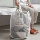 foldable laundry basket multipurpose mesh storage bag