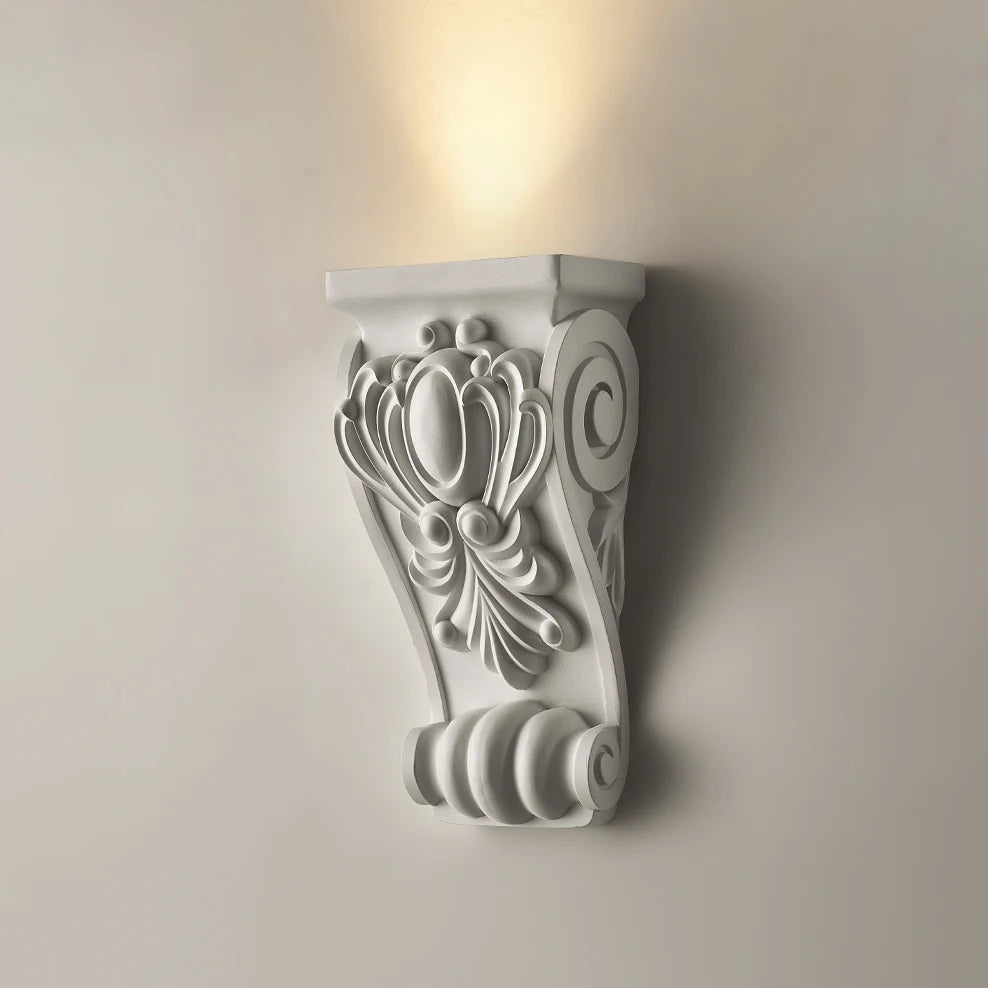 Vintage wall light with French mouldings