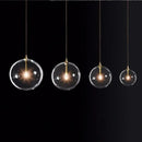 Nordic design clear glass chandelier for interior decoration