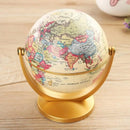 retro desktop globe for learning geography