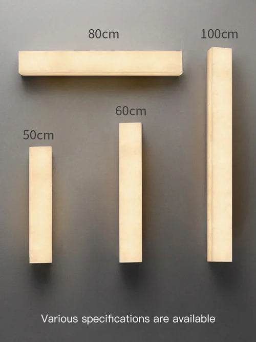 Modern marble and copper wall light for interior decoration - vue 4 sur 9