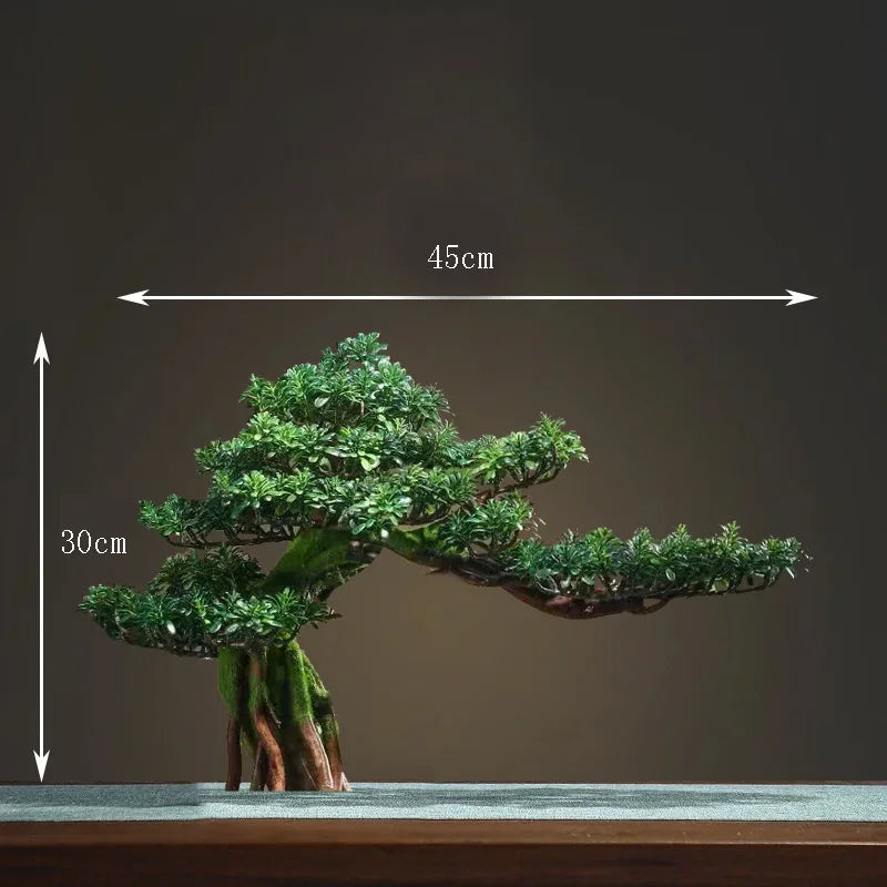 Chinese style artificial bonsai tree for indoor and outdoor decor - vue 17 sur 22