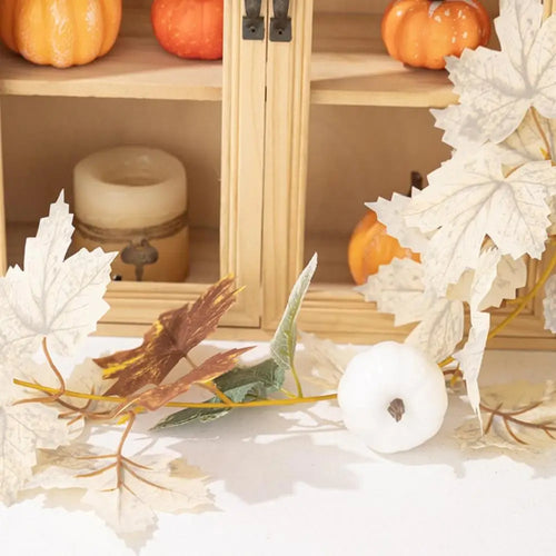 Autumn maple leaf decoration for thanksgiving