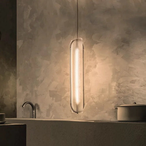 Modern adjustable LED pendant light for interiors and decoration - vue 5 sur 12
