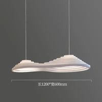 Nordic wabi sabi pendant light for creative bar and restaurant decor