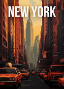 travel poster barcelona budapest havana wall decor