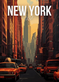 travel poster barcelona budapest havana wall decor