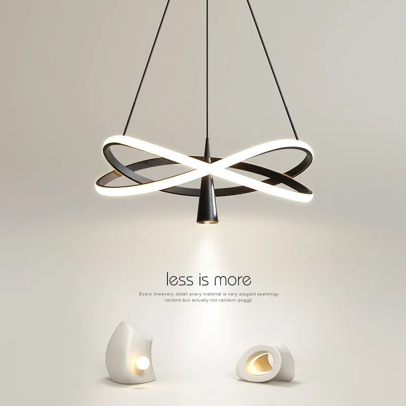 Modern LED pendant chandelier for elegant interior decor