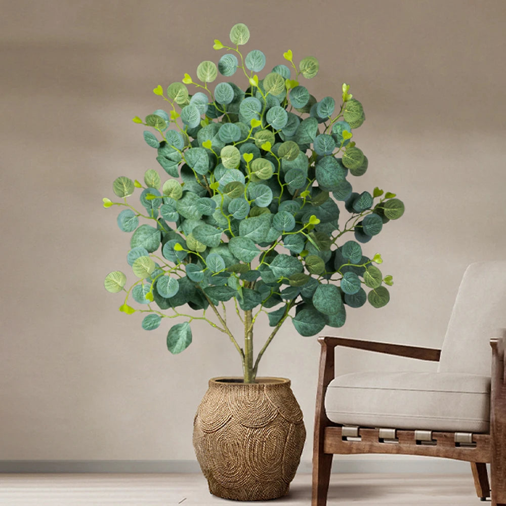 Artificial eucalyptus plants for indoor and outdoor decoration - vue 5 sur 9
