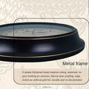 silent vintage wall clock classic metal design