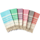 Cotton jacquard diamond-pattern beach towel quick dry sport 100x180 cm