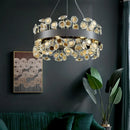 Italian design crystal chandelier for elegant interior decor