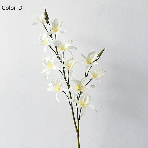 Luxury artificial orchids for Christmas, weddings and autumn decorations - vue 8 sur 7