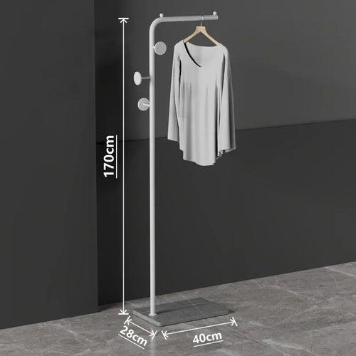 lightweight and modern Nordic clothes rack for stylish storage - vue 41 sur 41
