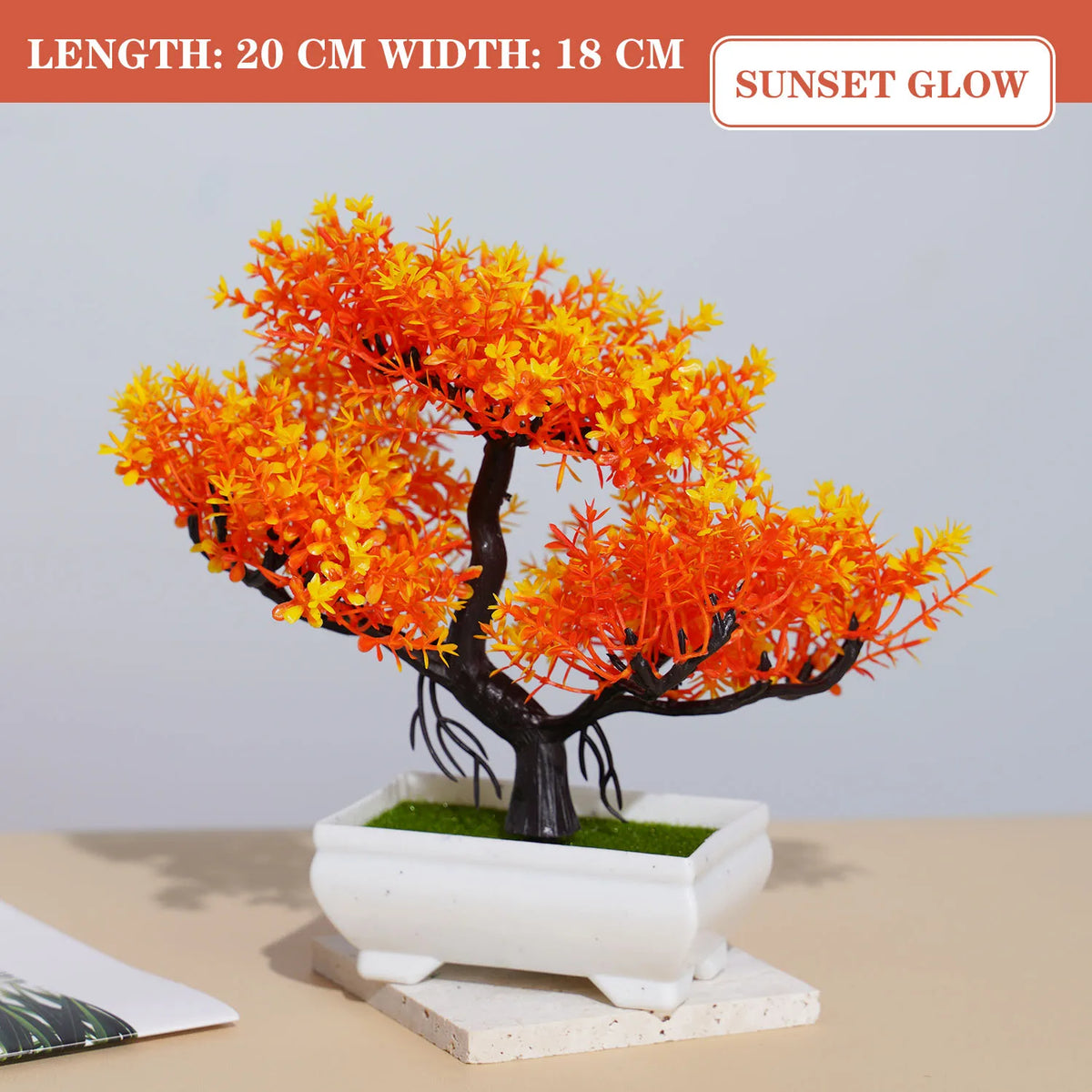 Artificial bonsai tree for indoor and outdoor decoration - vue 14 sur 32
