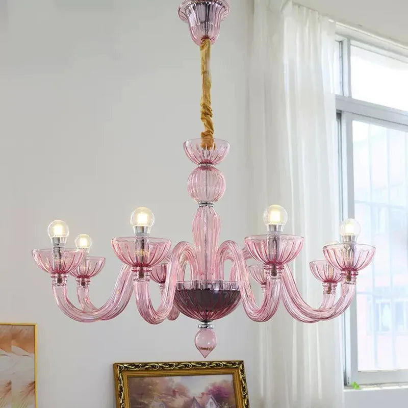 Elegant crystal LED chandelier for interior decoration