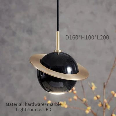 Creative Danish marble chandelier for interior decoration