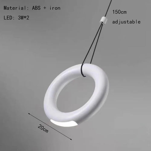 Art deco black and white pendant light for elegant interiors