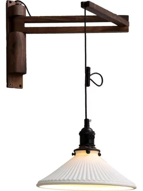 Copper wall light for reading and interior decoration - vue 6 sur 11