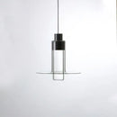 Modern glass chandelier for kitchen and living room