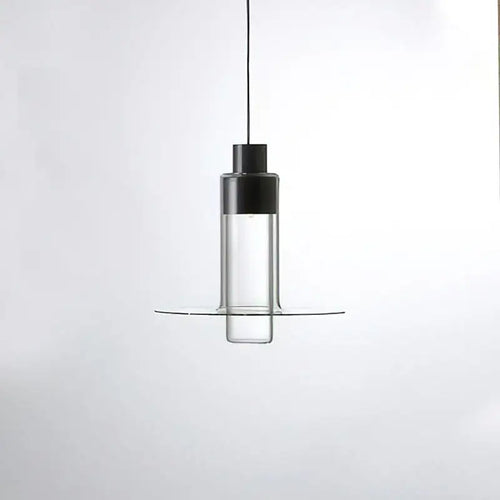 Modern glass chandelier for kitchen and living room - vue 6 sur 7