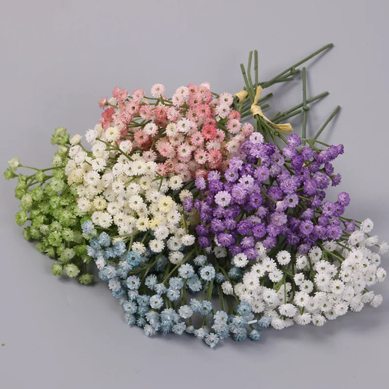 Artificial gypsophila bouquet for weddings and home decor