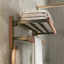 wooden bathroom hardware set