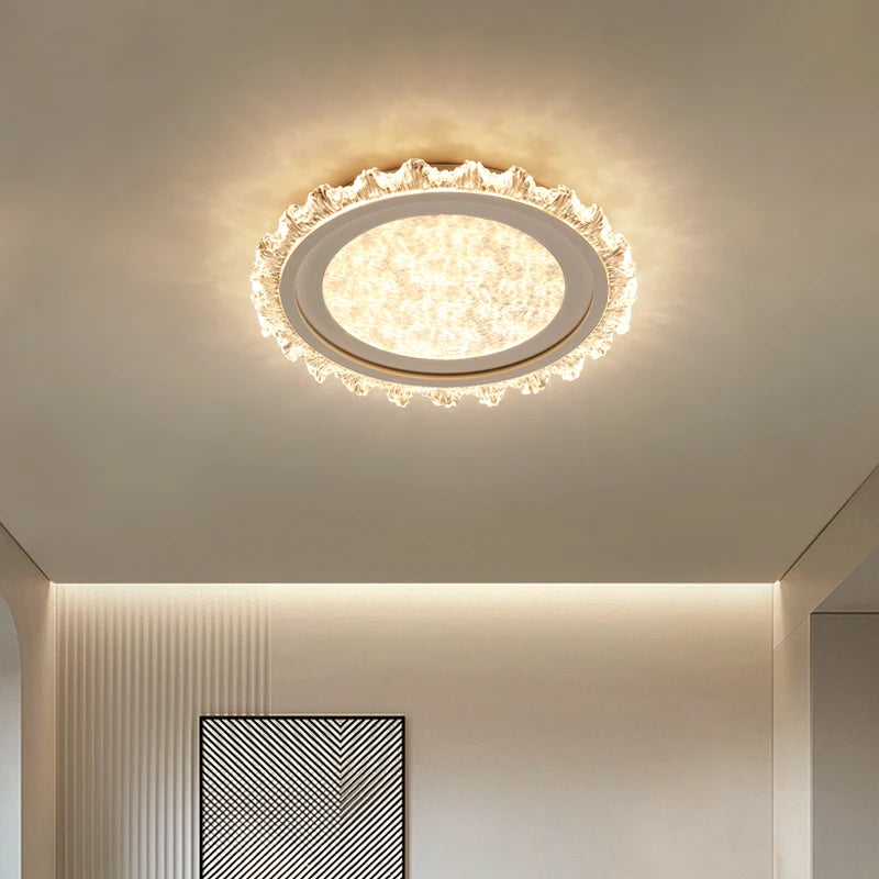 Modern crystal ceiling light for elegant decorative lighting - vue 3 sur 18