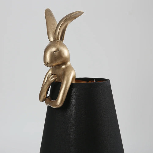 Retro resin rabbit desk lamp for interior decor - vue 4 sur 12