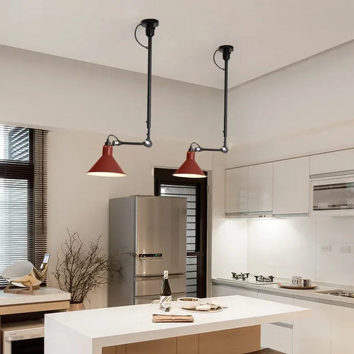 Modern creative LED pendant light for decorative indoor lighting - vue 2 sur 21