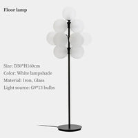 Modern glass chandelier with creative design for interior decoration