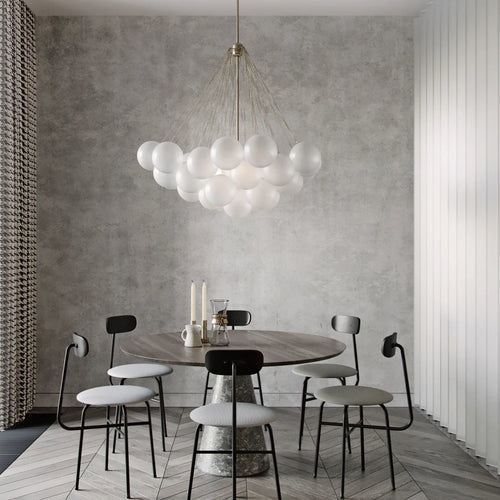 suspension moderne en verre pour décoration intérieure élégante - vue 6 sur 10