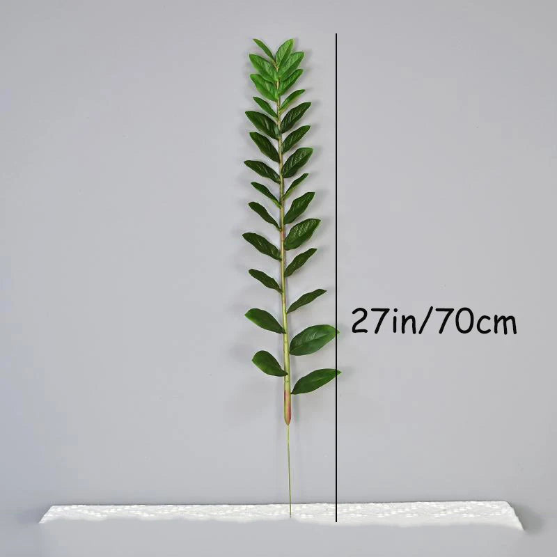 Artificial ficus and zamioculcas plants for indoor decoration - vue 8 sur 14