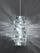 Modern lightweight crystal chandelier for elegant and contemporary interiors