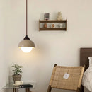 Vintage natural stone pendant chandelier with LED