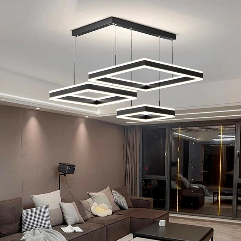 Nordic pendant light for indoor decoration living room lighting - vue 4 sur 9