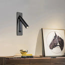 Led wall lamp reading light for bedroom, rotatable wall light for living room or bedside