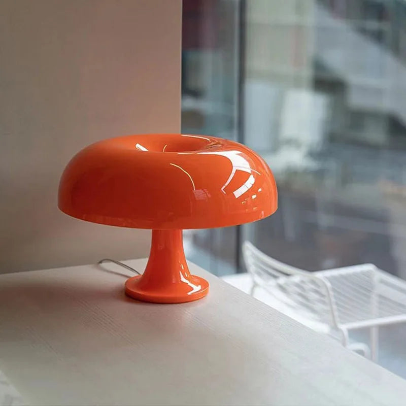 Minimalist mushroom LED table lamp for decoration